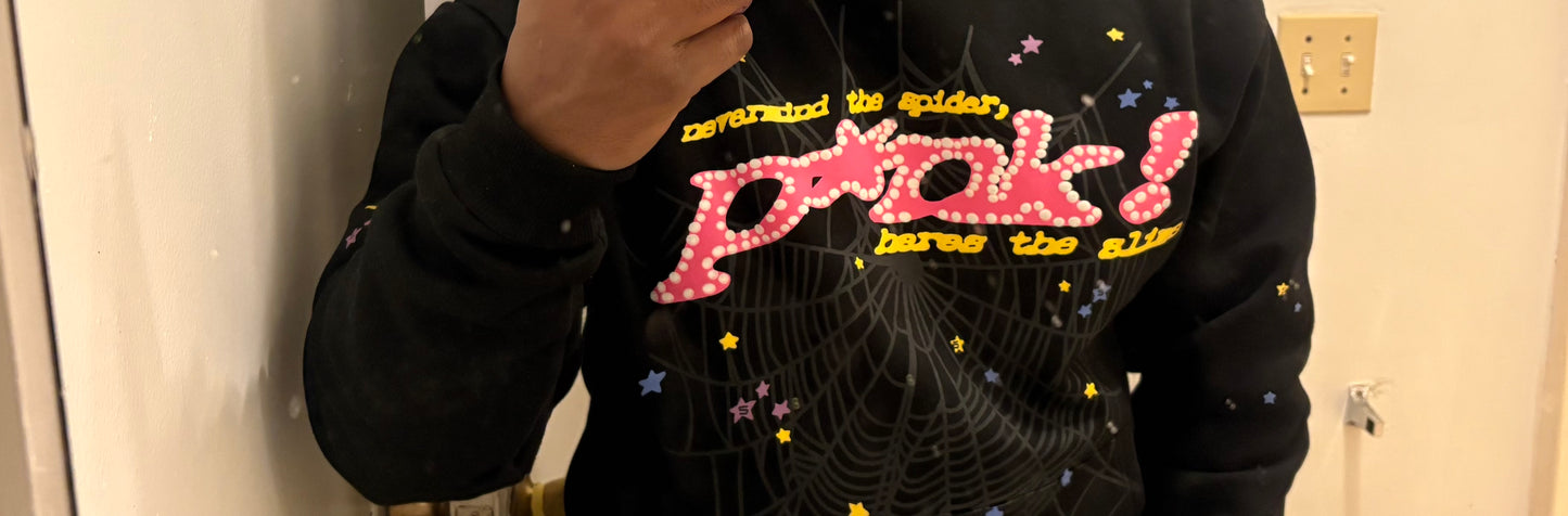 OG P*NK HOODIE (SP5DER)