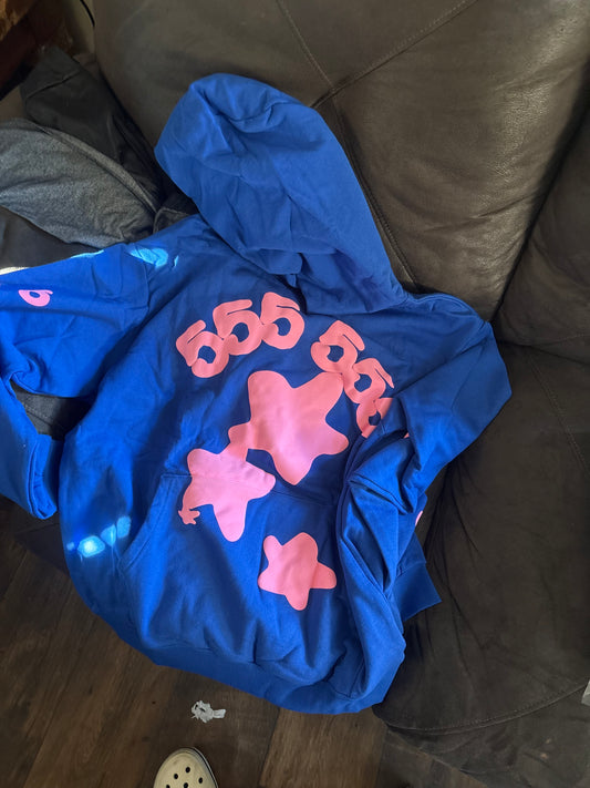 BLUE BELUGA HOODIE (SP5DER)
