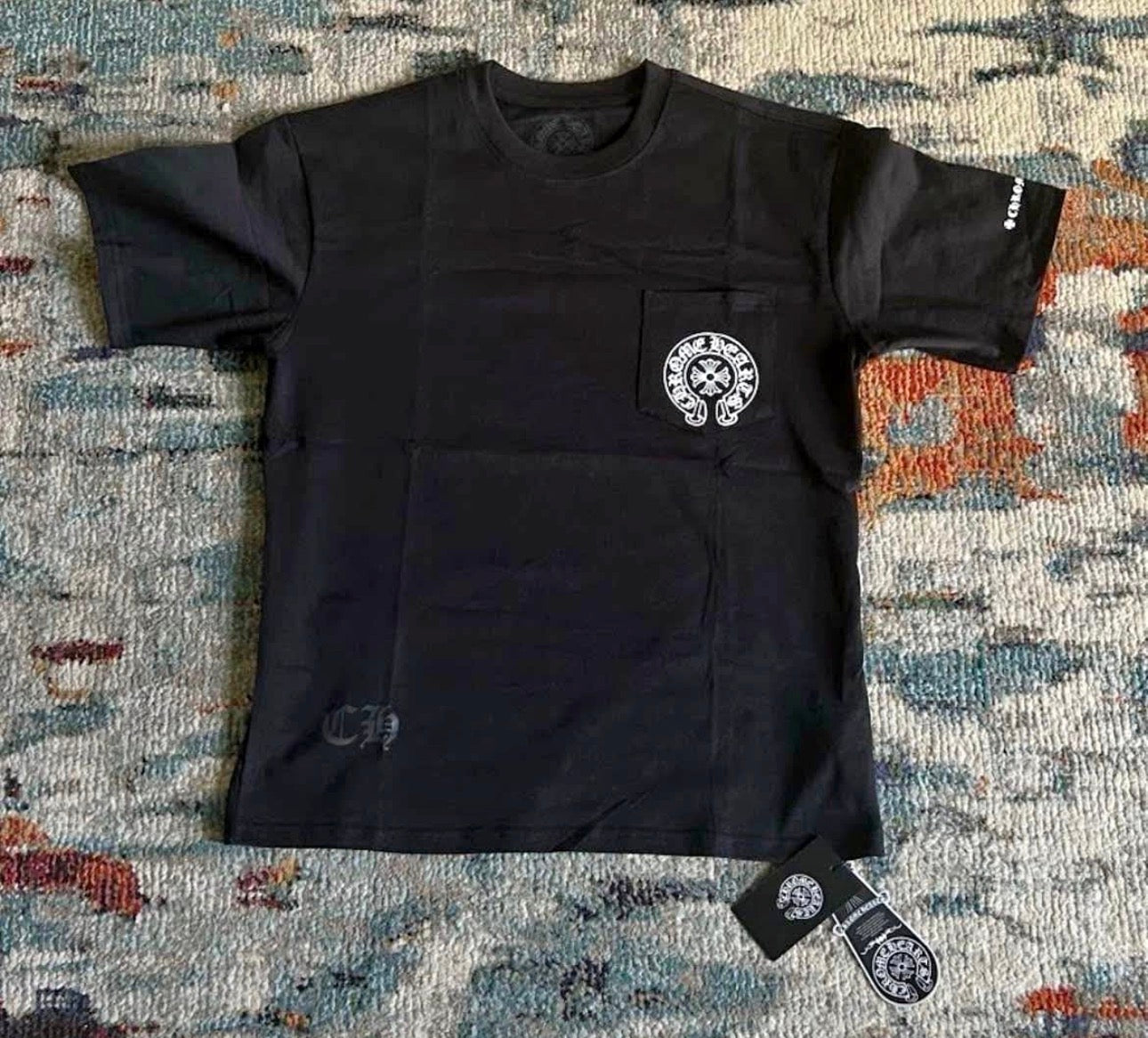 CHROME HEART BLACK TEE