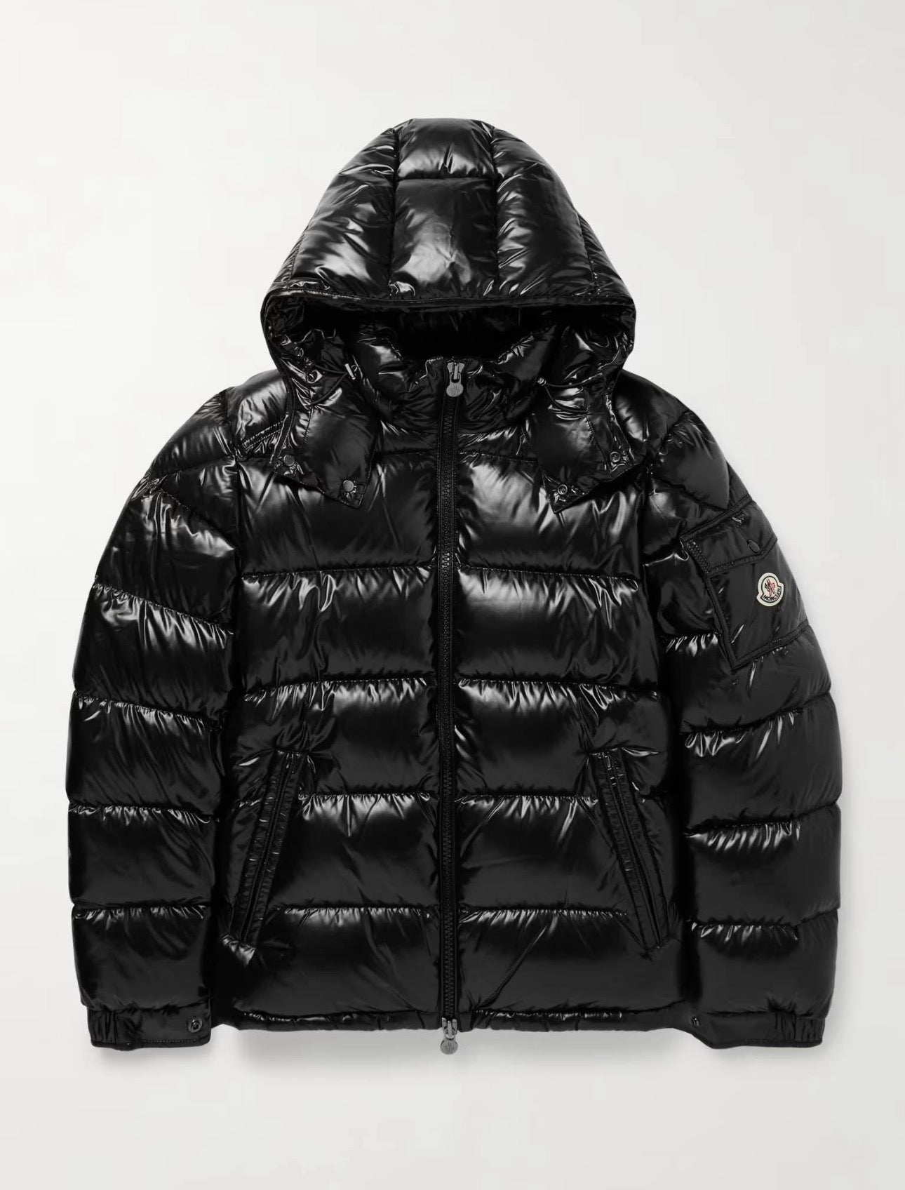 MONCLER PUFFER BLACK JACKET